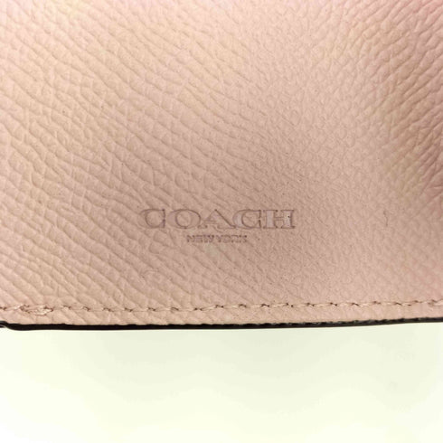 コーチ COACH 三つ折り レザー ウォレット レディース