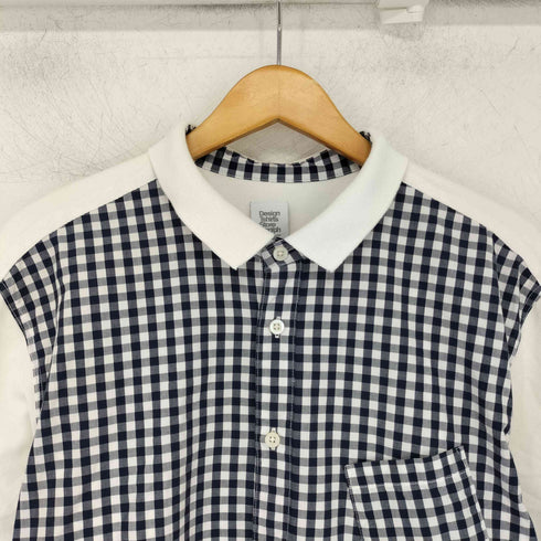 デザインティーシャツストアグラニフ Design Tshirts Store graniph 半袖シャツ ギンガムチェック メンズ JPN:L