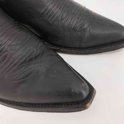 Northbrook レザー ストラップ付き ヒールブーツ メンズ