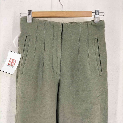 ザラ ZARA コットンリネン ワイドパンツ レディース 26