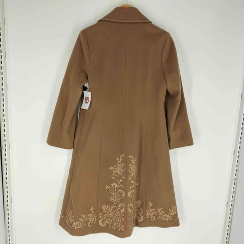グレースコンチネンタル GRACE CONTINENTAL 刺繍ウールコート レディース 36