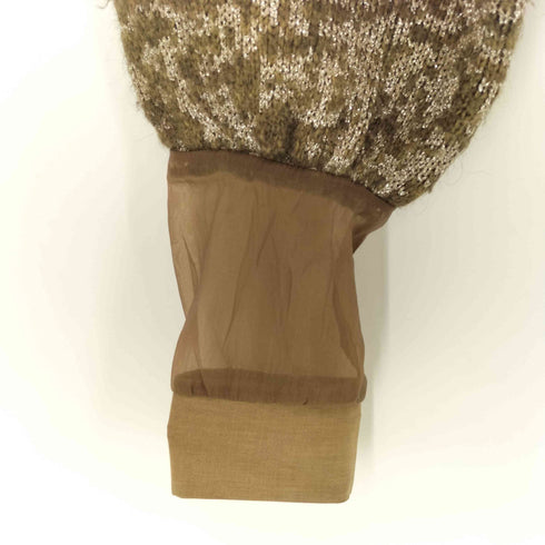 アメリ AMERI 18AW DAMASK JACQUARD KNIT レディース
