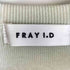 フレイアイディー FRAY I.D 24ss コットンフライスタンクトップ レディース F