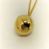 chieko+ 208. wonky ball necklace 真鍮+K18コーティング レディース
