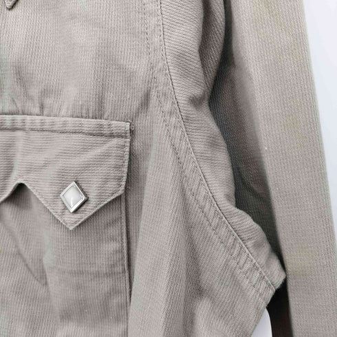 ロックマウント ROCK MOUNT 80-90s USA製 スクエア スナップボタン L/S ウエスタン シャツ メンズ 14.5×33.5