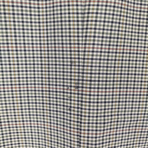 アクアスキュータム AQUASCUTUM ギンガムチェック 2Bテーラードジャケット メンズ 94AB4