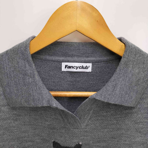 FANCY CLUB キャット ソフト ニット トップス レディース