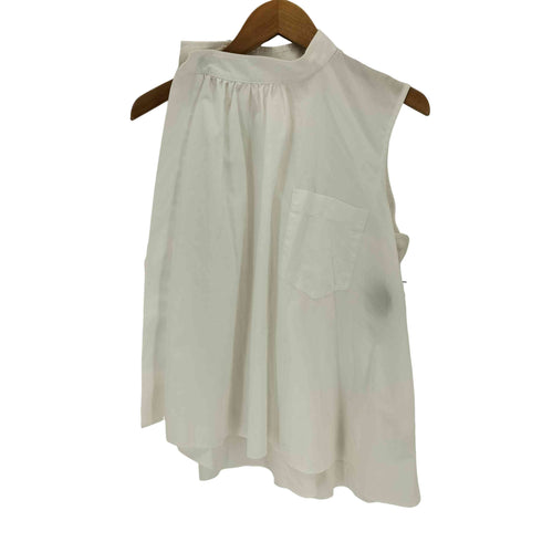 サカイ Sacai 24SS Sleeveless Poplin Blouse レディース 2