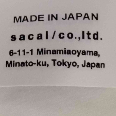 サカイ Sacai 24SS Sleeveless Poplin Blouse レディース 2