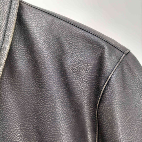 ザラ ZARA FAUX LEATHER JACKET フェイクレザージャケット レディース import:M