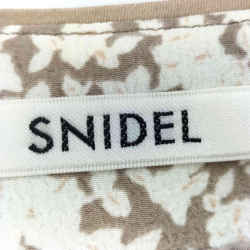 スナイデル snidel Sustainable バリエプリントワンピース レディース JPN:0