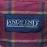 ランズエンド LANDS END 90s タータンチェック フロントポケット ボタンダウンシャツ メンズ import:XL