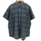 ラルフローレン RALPH LAUREN The Big Shirt ワンポイント刺繍 ブラックウォッチ 半袖 ボタンダウンシャツ メンズ import:L