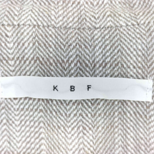 ケイビーエフ KBF ヘリンボンBIGベスト レディース FREE