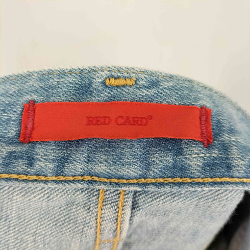RED CARD クラッシュ リペア加工 デニム レディース 22