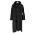 pure cashmere blue fox fur カシミヤ100 ブルーフォックスファー 比翼ステンカラーコート レディース 11AR