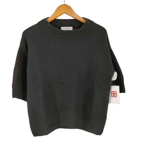 ユナイテッドアローズグリーンレーベルリラクシング UNITED ARROWS green label relaxing コットンナイロン モックネックS/S カットソー レディース