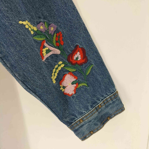 デシグアル Desigual CHAP MEDIUM LIOGHT WASH REP ハーフデニム ジャケット レディース 40