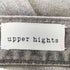 アッパーハイツ upper hights THE EIGHTY'S テーラード デニムパンツ レディース 25