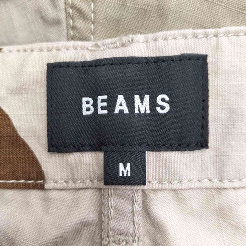 ビームス BEAMS バギーテーパードカーゴパンツ カモフラ メンズ JPN:M