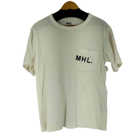 エムエイチエル MHL. ロゴプリント S/S Tシャツ メンズ JPN:L