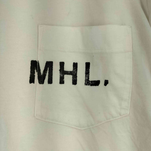 エムエイチエル MHL. ロゴプリント S/S Tシャツ メンズ JPN:L