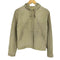 ETAM Cuir Croute スプリットレザー 比翼フーデッドジャケット レディース JPN:38