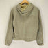 ETAM Cuir Croute スプリットレザー 比翼フーデッドジャケット レディース JPN:38