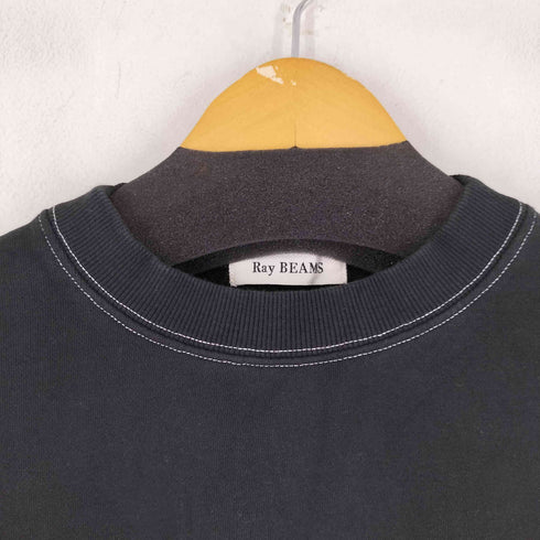 レイビームス Ray BEAMS ステッチ クロップド スウェット レディース