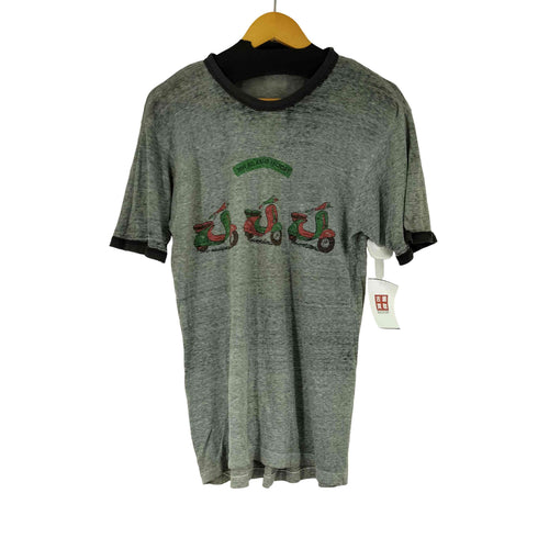 ヘインズ Hanes 80S フロントプリント S/S Tシャツ メンズ JPN:L