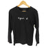 アニエスベー agnes b. PARIS ロゴプリント コットン 長袖 Tシャツ レディース T2