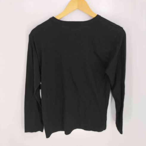 アニエスベー agnes b. PARIS ロゴプリント コットン 長袖 Tシャツ レディース T2