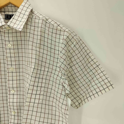 ダックス DAKS リネン混 S/S シャツ メンズ L