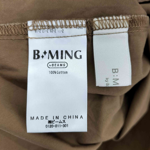 ビーミングバイビームス B:MING by BEAMS ギャザー S/S ワンピース レディース JPN:S