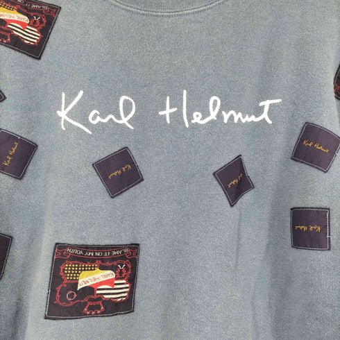 カールヘルム Karl Helmut ロゴワッペン トレーナー レディース