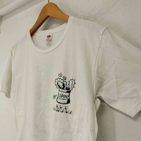 フルーツオブザルーム FRUIT OF THE LOOM S・WU OKINAWA キャラクターTシャツ レディース import:L