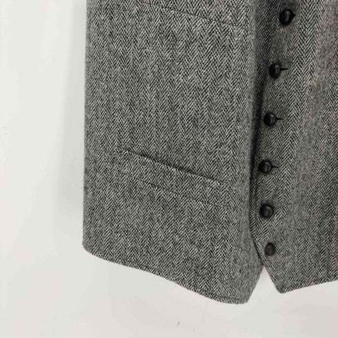 ジェイプレス J.PRESS LOVAT TWEED クルミボタン ベスト メンズ