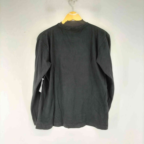 アニエスベー agnes b. PARIS コットン L/S クルーネックTシャツ メンズ