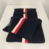 トミーヒルフィガー TOMMY HILFIGER ロゴ刺繍 ウールマフラー メンズ