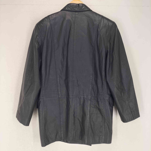 Penny Jule cow leather カウレザーダブルテーラードジャケット レディース JPN:9号