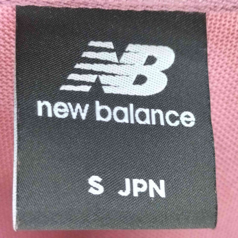 ニューバランス NEW BALANCE シューズモチーフワンポイントワッペン ポロシャツ メンズ S