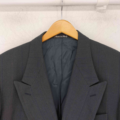 エンポリオアルマーニ EMPORIO ARMANI ストライプ ダブルテーラード メンズ EUR:52