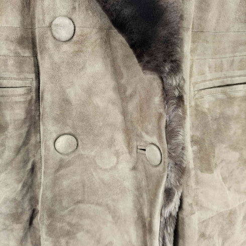 ダックス DAKS ENGLAND シープスキン ムートンジャケット レディース