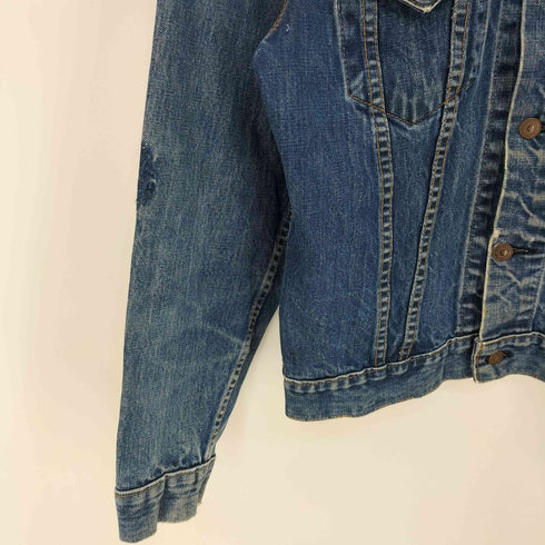 リーバイス Levis 60-70s BIG E 均等V ボタン裏53刻印 4th 背面刺繍 デニム トラッカージャケット メンズ