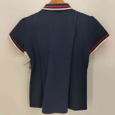 ラコステ LACOSTE 日本製 ロゴ刺繍 鹿の子 S/S ポロシャツ レディース EUR:42