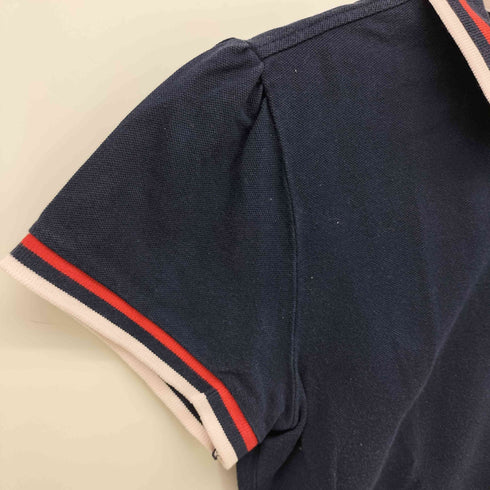 ラコステ LACOSTE 日本製 ロゴ刺繍 鹿の子 S/S ポロシャツ レディース EUR:42