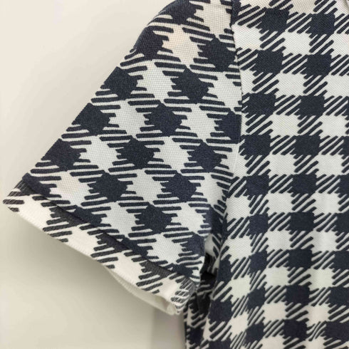 ラコステ LACOSTE ロゴ刺繍 総柄 S/S ポロシャツ レディース FR:36
