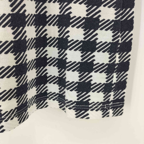 ラコステ LACOSTE ロゴ刺繍 総柄 S/S ポロシャツ レディース FR:36