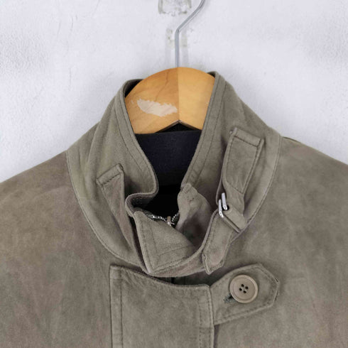スポーツマックス SPORTMAX スエード スタンドカラー コート レディース JPN:40