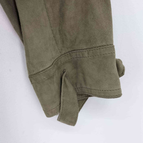スポーツマックス SPORTMAX スエード スタンドカラー コート レディース JPN:40